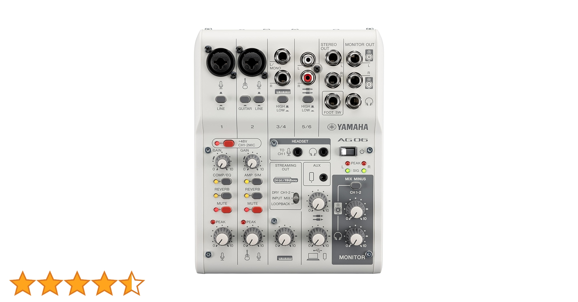 YAMAHA AG06 MK2 新品未使用 ヤマハ | AG06MK2 - AG Series - 概要